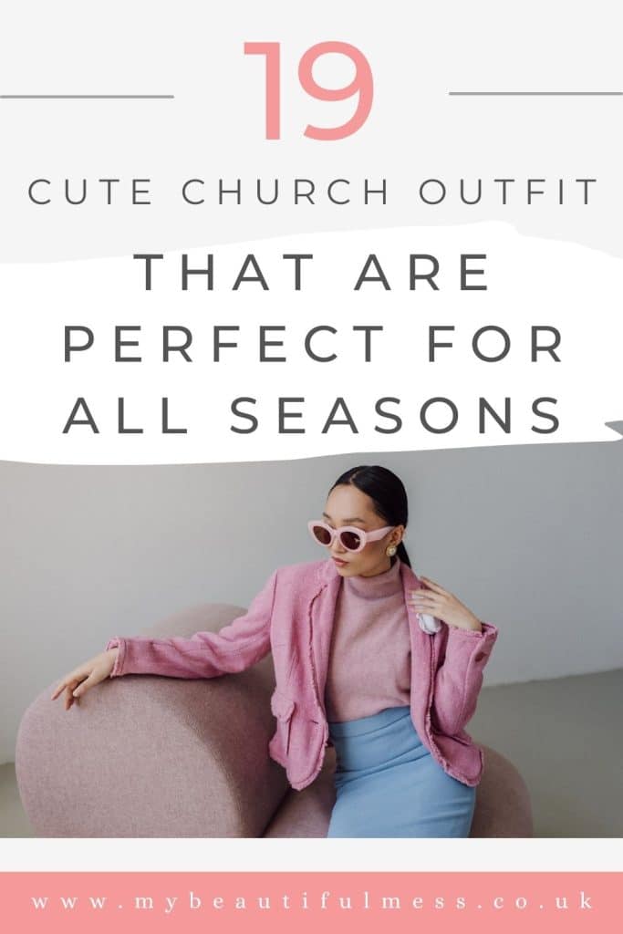 Here are 19 cute church outfits that you can wear to all occasions. You could wear them to church as well as work or to a wedding by Laura at MyBeautifulMess.co.uk