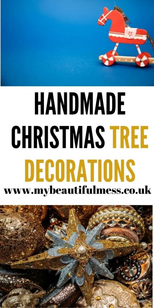 These are the best Christmas tree decorations that you can make by hand. Give someone you love something special by Laura at My Beautiful Mess